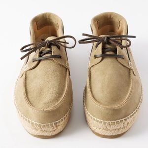 New Leather Suede Boat Shoes Espadrilles (US 11)